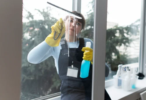 Nettoyage de vitres intérieures et extérieures à Chantepie